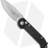 Microtech LUDT Automatic Knife Black (3.4" Stonewash) 135-10 -Blade HQ Shop Microtech LUDT Auto Black SW 135 10 BHQ 6169 jr