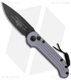 Microtech LUDT Automatic Knife Gray (3.4" Black) 135-1GY