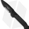 Microtech LUDT Automatic Knife Tactical (3.4" Black Serr) 135-2T -Blade HQ Shop Microtech LUDT Auto Tactical Black Serr 135 2T BHQ 4504 jr