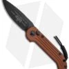 Microtech LUDT Automatic Knife Tan Aluminum (3.4" Black) -Blade HQ Shop Microtech LUDT Auto Tan Aluminum Black BHQ 117571 jr