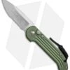 Microtech LUDT Automatic Knife OD Green (3.4" Satin Serr) 135-5OD 2 Microtech LUDT Automatic Knife OD Green (3.4" Satin Serr) 135-5OD -Blade HQ Shop Microtech LUDT OD green satin serr 135 5OD BHQ 51951 er
