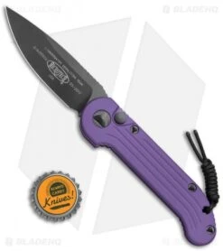 Microtech LUDT Automatic Knife Purple (3.4" Black) 135-1PU 9 Microtech LUDT Automatic Knife Purple (3.4" Black) 135-1PU -Blade HQ Shop Microtech LUDT Prpl Black 135 1PU BHQ 69021 jr bottlecap 1