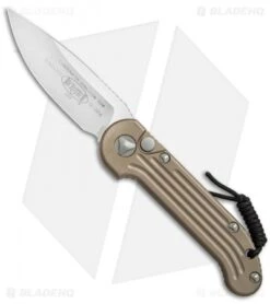 Microtech LUDT Automatic Knife Tan (3.4" Satin) 135-4TA