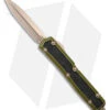 Microtech Makora D/E Signature Series OD Green (3.4" Bronze) -Blade HQ Shop Microtech Makora DE Signature Series OD Green Black Inlay Bronze BHQ 180414 jr