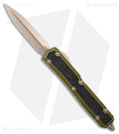 Microtech Makora D/E Signature Series OD Green (3.4" Bronze)