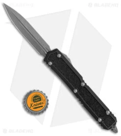 Microtech Makora Signature D/E OTF Automatic Knife Black (3.4" Apocalyptic) -Blade HQ Shop Microtech Makora Signature DE OTF Auto Black Aluminum Apocalyptic BHQ 144025 jr bottlecap