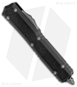 Microtech Makora Signature D/E OTF Automatic Knife Black (3.4" Apocalyptic) -Blade HQ Shop Microtech Makora Signature DE OTF Auto Black Aluminum Apocalyptic BHQ 144025 jr spine