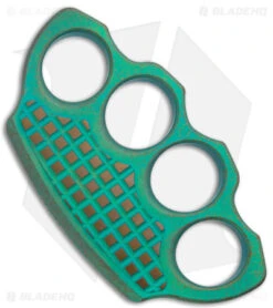 Microtech Marfione Custom Hand Tank Paperweight - Antique Green