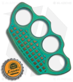 Microtech Marfione Custom Hand Tank Paperweight - Antique Green -Blade HQ Shop Microtech Marfione Custom Hand Tank Paperweight Antique Green BHQ 176352 jr bottlecap