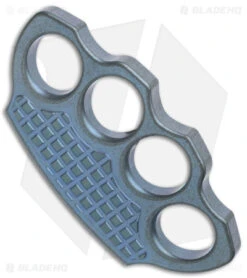 Microtech Marfione Custom Hand Tank Paperweight - Ice Blue -Blade HQ Shop Microtech Marfione Custom Hand Tank Paperweight Ice Blue BHQ 176354 jr side