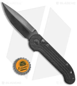 Microtech Marfione Custom LUDT Auto Knife Carbon Fiber (3.3" DLC M390) -Blade HQ Shop Microtech Marfione Custom LUDT Auto CF DLC BHQ 176350 jr bottlecap