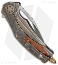 Marfione Custom Mini Matrix R Knife CF/Fallout (3.25" Fallout) -Blade HQ Shop Microtech Marfione Custom Mini Matrix R cf fallout fallout BHQ 71047 er side