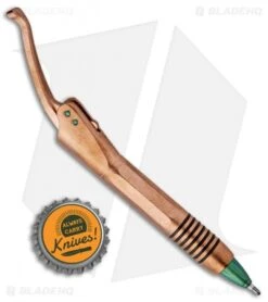 Microtech Marfione Custom Siphon II Copper W/ Antique Green Hardware -Blade HQ Shop Microtech Marfione Custom Siphon II Copper Antique Green Hardware BHQ 89391 jr bottlecap