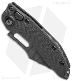 Microtech Marfione Custom Stitch Auto Knife DLC Borka (CFw/DLC TT Hardware) -Blade HQ Shop Microtech Marfione Custom Stictch Auto Borka CF DLC Textured BHQ 175999 jr spine