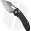 Microtech Marfione Custom Stitch Auto Knife Borka Carbon Fiber (TT Hardware) -Blade HQ Shop Microtech Marfione Custom Stictch Auto Borka CF Satin Textured BHQ 176003 jr