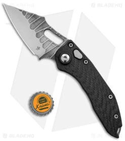 Microtech Marfione Custom Stitch Auto Knife Borka Carbon Fiber (TT Hardware) 9 Microtech Marfione Custom Stitch Auto Knife Borka Carbon Fiber (TT Hardware) -Blade HQ Shop Microtech Marfione Custom Stictch Auto Borka CF Satin Textured BHQ 176003 jr bottlecap