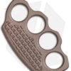 Microtech Marfione Hand Tank Four-Finger Knuckle Paperweight Ano Alloy (TAN)