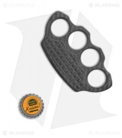 Microtech Marfione Hand Tank Four-Finger Knuckle Paperweight (Carbon Fiber) -Blade HQ Shop Microtech Marfione Hand Tank Four Finger Knuckle Paperweight CF BHQ 76601 er bottlecap
