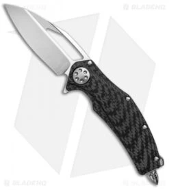 Microtech Marfione Custom Mini Matrix R Knife Carbon Fiber (Two-Tone Stonewash)