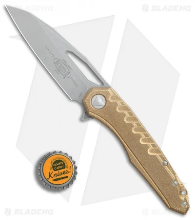 Microtech Sigil MK6 Frame Lock Knife Brass (3.75" Apocalyptic) 6 Microtech Sigil MK6 Frame Lock Knife Brass (3.75" Apocalyptic) - Image 4