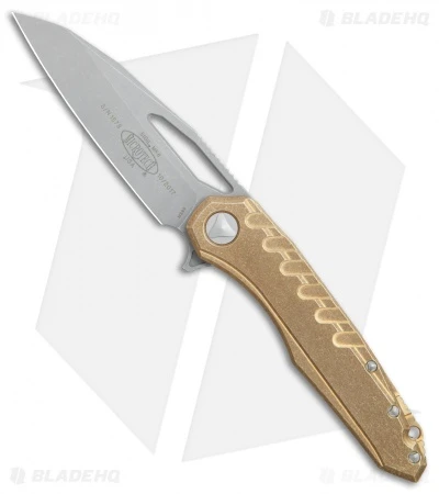 Microtech Sigil MK6 Frame Lock Knife Brass (3.75" Apocalyptic) 3 Microtech Sigil MK6 Frame Lock Knife Brass (3.75" Apocalyptic)