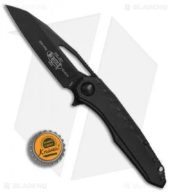 Microtech Signature Series Sigil MK6 Knife Tactical Al (3.8" Black DLC) -Blade HQ Shop Microtech Sigil MK6 Tactical Al black DLC BHQ 74285 jr bottlecap