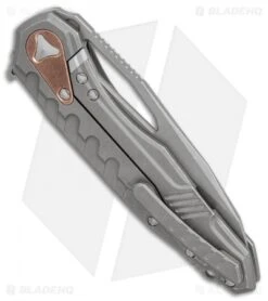 Microtech Sigil MK6 Frame Lock Knife Apocalyptic Ti(3.75" Apocalyptic Serr) -Blade HQ Shop Microtech Sigil apocalyptic ti serr BHQ 68759 er side