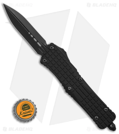 Microtech Signature Combat Troodon Delta D/E OTF Auto Knife Black (3.75" Shadow) 6 Microtech Signature Combat Troodon Delta D/E OTF Auto Knife Black (3.75" Shadow) - Image 4