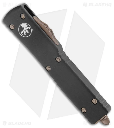 Microtech UTX-70 D/E Dagger OTF Automatic Knife Black (2.4" Bronze Apocalyptic) 4 Microtech UTX-70 D/E Dagger OTF Automatic Knife Black (2.4" Bronze Apocalyptic) - Image 2