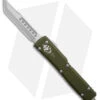 Microtech Signature Series UTX-70 Hellhound Tanto OTF Knife OD Green (2.4" SW) -Blade HQ Shop Microtech Signature Series UTX 70 Hellhound Tanto OTF Knife OD Green 2in SW BHQ 175692 td