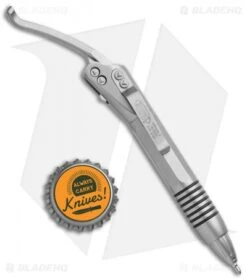 Microtech Siphon II Stainless Steel Pen (Bead Blast) 401-SS-BB -Blade HQ Shop Microtech Siphon II BB SS 401 SS BB BHQ 32663 jr bottlecap