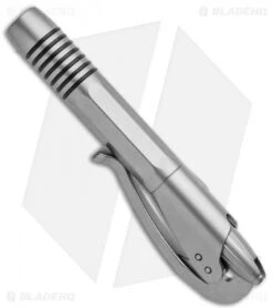 Microtech Siphon II Stainless Steel Pen (Bead Blast) 401-SS-BB -Blade HQ Shop Microtech Siphon II BB SS 401 SS BB BHQ 32663 jr spine