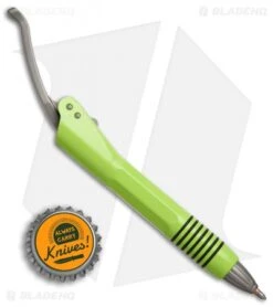 Microtech Siphon II Pen Lime Green Stainless Steel -Blade HQ Shop Microtech Siphon II pen lime green stainless steel BHQ 56831 er size