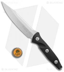 Microtech Socom Alpha Fixed Blade Knife Black G-10 (5" Stonewash) 113-10 -Blade HQ Shop Microtech Socom Alpha Black G 10 SW 113 10 BHQ 103568 jr bottlecap