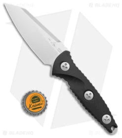 Microtech Socom Alpha Mini Warcom Fixed Blade Knife Black G-10 (3.7" Stonewash) -Blade HQ Shop Microtech Socom Alpha Mini Warcom Fixed Blade Black G 10 SW BHQ 178236 jr bottlecap