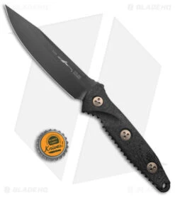 Microtech Socom Alpha S/E Fixed Blade Knife CF (5.6" Black) 113-1DLCCFS -Blade HQ Shop Microtech Socom Alpha SE Fixed Blade CF Black 113 1DLCCFS BHQ 146577 jr bottlecap