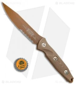 Microtech Socom Alpha Fixed Blade Knife Tan G-10 (5" Tan Serr) 113-2PVDTN 9 Microtech Socom Alpha Fixed Blade Knife Tan G-10 (5" Tan Serr) 113-2PVDTN -Blade HQ Shop Microtech Socom Alpha Tan G 10 Tan PVD Serr 113 2PVDTN BHQ 74088 jr bottlecap