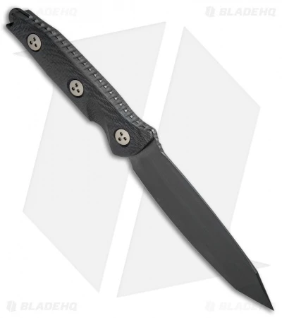 Microtech Socom Alpha Tanto Fixed Blade Knife Carbon Fiber (5" Black) 114-1DLC 4 Microtech Socom Alpha Tanto Fixed Blade Knife Carbon Fiber (5" Black) 114-1DLC - Image 2
