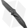 Microtech Socom Bravo T/E Tanto Frame Lock Knife Titanium/CF (4" Black)