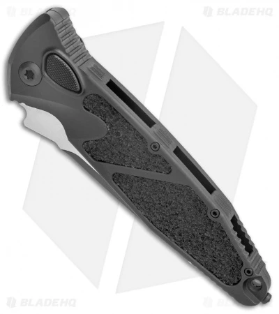 Microtech Socom Elite Automatic Knife Black Aluminum (4" Two-Tone Serr) 161A-2T 4 Microtech Socom Elite Automatic Knife Black Aluminum (4" Two-Tone Serr) 161A-2T - Image 2