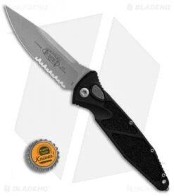 Microtech Socom Elite Automatic Knife Black (4" Apocalyptic Serr) 160A-11AP 9 Microtech Socom Elite Automatic Knife Black (4" Apocalyptic Serr) 160A-11AP -Blade HQ Shop Microtech Socom Elite Automatic Black Apocalyptic Serr BHQ 89766 er bottlecap
