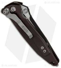 Microtech Socom Elite Manual Knife (4" Black) 160-1 -Blade HQ Shop Microtech Socom Elite Black 160 1 BHQ 10304 jr side