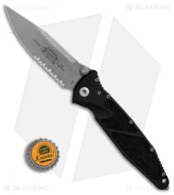 Microtech Socom Elite Manual Knife Black (4" Apocalyptic Serr) 160-11AP -Blade HQ Shop Microtech Socom Elite Manual Black Apocalyptic Serr BHQ 89767 er bottlecap 2