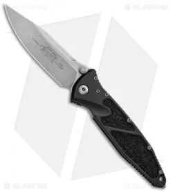 Microtech Socom Elite Manual Knife Black (4" Stonewash) 160-10