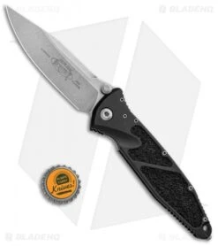 Microtech Socom Elite Manual Knife Black (4" Stonewash) 160-10 -Blade HQ Shop Microtech Socom Elite Manual Knife Black 4in Stonewash 160 10 BHQ 10302 Bottlecap