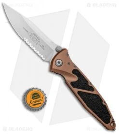 Microtech Socom Elite Manual Knife Tan (4" Stonewash Serr) 160-11TA -Blade HQ Shop Microtech Socom Elite Manual Tan SW Serr 160 11TA BHQ 13107 jr bottlecap