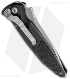 Microtech Socom Elite S/E Automatic Knife Black (4" Apocalyptic) 160A-10AP -Blade HQ Shop Microtech Socom Elite SE Auto Black Apocalyptic 160A 10AP BHQ 118799 jr side