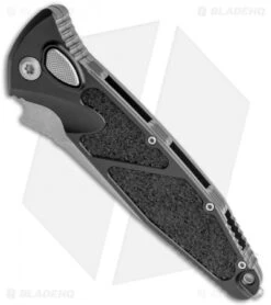 Microtech Socom Elite S/E Automatic Knife Black (4" Apocalyptic) 160A-10AP -Blade HQ Shop Microtech Socom Elite SE Auto Black Apocalyptic 160A 10AP BHQ 118799 jr spine