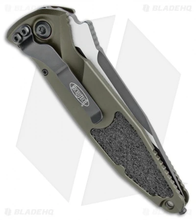 Microtech Socom Elite S/E Automatic Knife OD Green (4" Two-Tone) 160A-1OD 5 Microtech Socom Elite S/E Automatic Knife OD Green (4" Two-Tone) 160A-1OD - Image 3