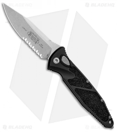 Microtech Socom Elite S/E Automatic Knife (4" Stonewash Ser) 160A-11 3 Microtech Socom Elite S/E Automatic Knife (4" Stonewash Ser) 160A-11